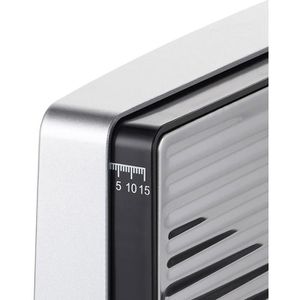 Produktbild für Allesschneider Unold Curve Silver, elektrisch 100W