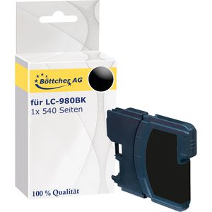 Tinte Böttcher-AG für Brother LC-980BK