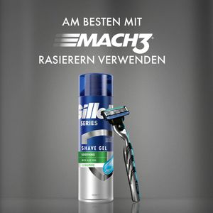 Produktbild für Rasiergel Gillette Classic Series, hautberuhigend
