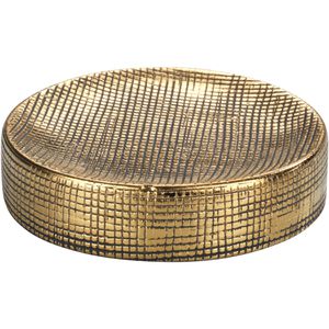 Produktbild für Seifenschale Wenko Rivara Gold 24402100, gold