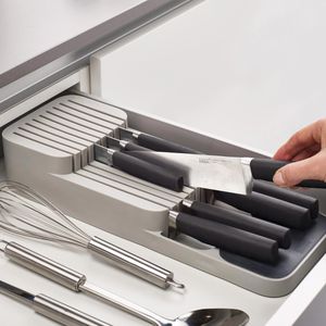 Produktbild für Besteckkasten JosephJoseph DrawerStore, grau, aus Kunststoff