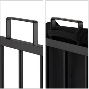 Produktbild für Kaminholzregal Relaxdays mit Kaminholztasche