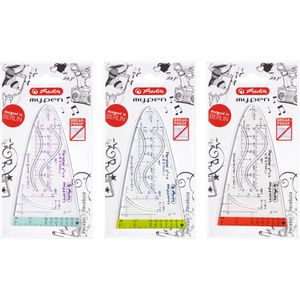 Produktbild für Parabel Herlitz my.pen 11368214 Schablone