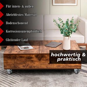 Produktbild für Möbelrolle PRIOstahl mit Anschraubplatte, 4-teilig