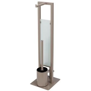 Produktbild für WC-Garnitur Wenko Rivalta, mit Ersatzrollenhalter