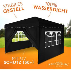 Produktbild für Pavillon Kronenburg 349, schwarz