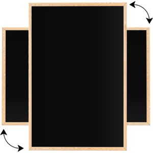 Produktbild für Kreidetafel ALLboards TM96BKB, schwarz, magnetisch