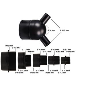 Produktbild für Absauganlage Einhell TE-VE 550/1 A, 4304156