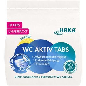 WC-Reiniger HAKA Zitrone, WC Aktiv Tabs