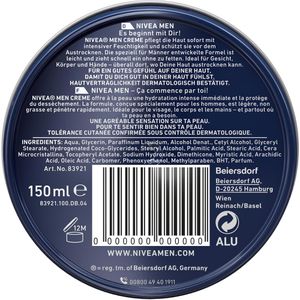 Produktbild für Hautcreme Nivea Men Creme