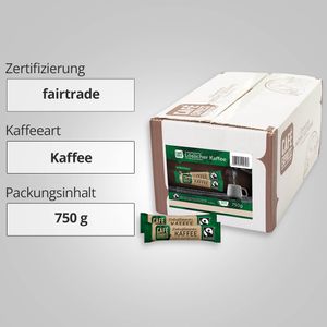Produktbild für Kaffee Hellma Café Express Kaffeesticks, entkoffeiniert