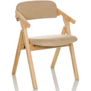 Klappstuhl hJh-OFFICE SCANDIO, 729443, beige