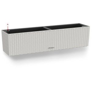 Lechuza BALCONERA Cottage 80 Blumenkasten, grau, 79 x 19 x 19cm, aus  Kunststoff, mit Wasserspeicher  Bttcher AG