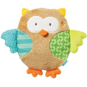 Wärmekissen Fehn Eule, 24 x 23 cm, mit Kirschkernen