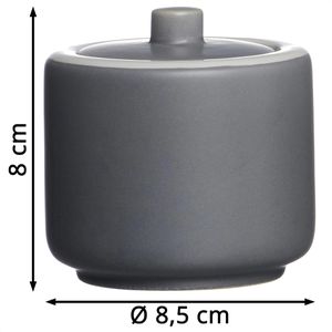 Produktbild für Zuckerdose Ritzenhoff&amp;Breker Jasper 405774, grau
