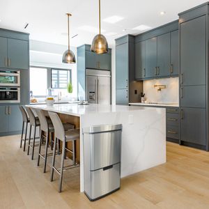 Produktbild für Mülleimer Casa-Pura Dirk, silber