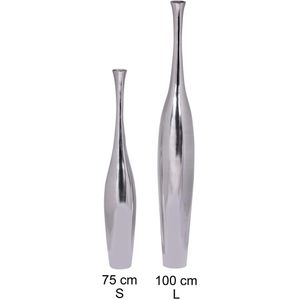 Produktbild für Vase Wohnling WL1.918, Bottle L, Aluminium