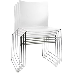 Produktbild für Besucherstuhl Topstar W-Chair, CH490 2, stapelbar
