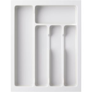Produktbild für Besteckkasten Sossai Divio, weiß, aus Kunststoff