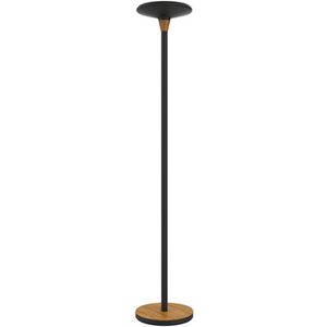 Stehlampe Unilux Baly Bamboo, LED, schwarz, 180 cm