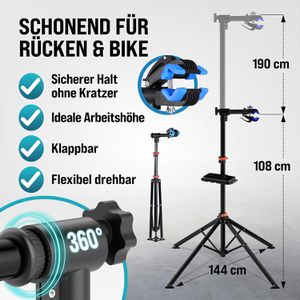 Produktbild für Fahrrad-Montageständer Monzana 108310