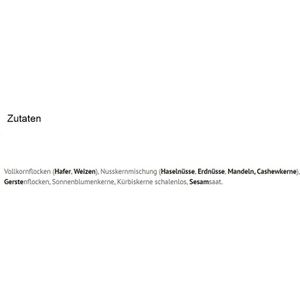 Produktbild für Müsli Seitenbacher Knackige Mischung