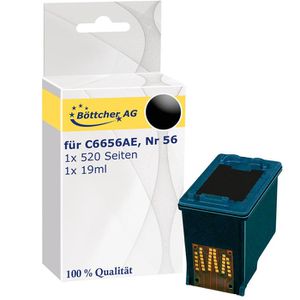 Tinte Böttcher-AG für HP 56, C6656AE