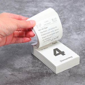 Produktbild für Abreißkalender Herlitz Gr. 4, Jahr 2027
