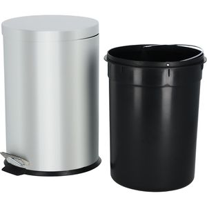 Produktbild für Mülleimer Alco 2960, silber