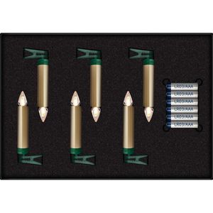 Christbaumkerzen Krinner Lumix SuperLight Flame