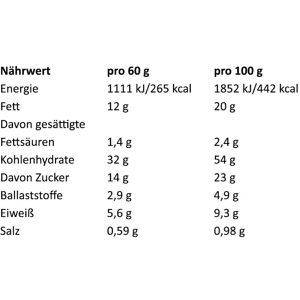 Produktbild für Müsliriegel Hafervoll Organic-Flapjack Sweet&amp;Salty Almond, BIO