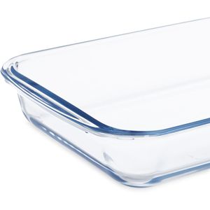 Produktbild für Auflaufform Relaxdays 10043166, transparent, aus Glas