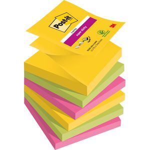 Produktbild für Haftnotizen Post-it Super Sticky Carnival, bunt