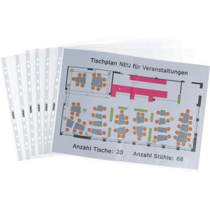 Produktbild für Prospekthüllen Herlitz 5813100, A3 quer