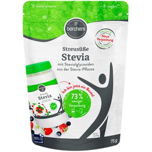 Süßstoff Borchers Stevia, Streusüße, 75 g