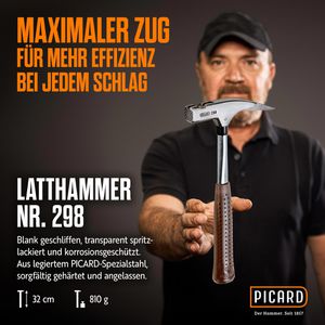 Produktbild für Latthammer Picard Nr. 298, 0029810, mit Magnet