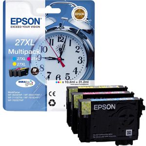 Tinte Epson 27XL C13T2715 Wecker, Multipack