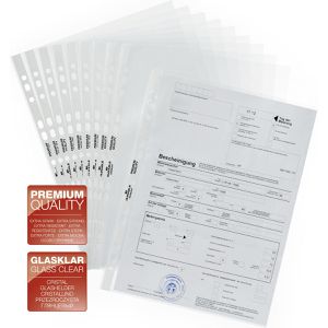 Produktbild für Prospekthüllen Durable 267619 Premium A4