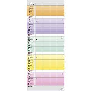 Produktbild für Familienplaner Korsch 240626, Farbenspiel, 2026