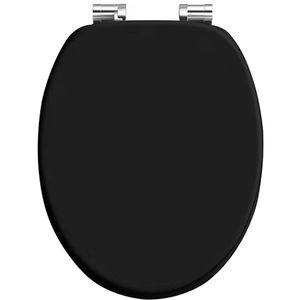 Produktbild für WC-Sitz CASARIA Toilettendeckel 108584, oval, aus Holz