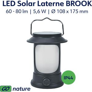 Produktbild für Campinglampe Müller-Licht Brook, mit Solar
