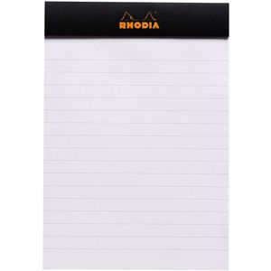 Produktbild für Notizblock Rhodia 136009C, schwarz, A6