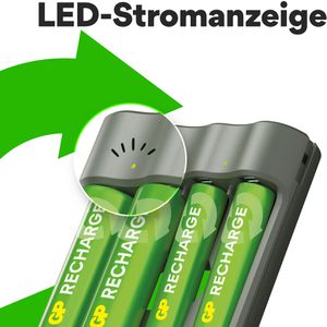 Produktbild für Akku-Ladegerät GP Recharge