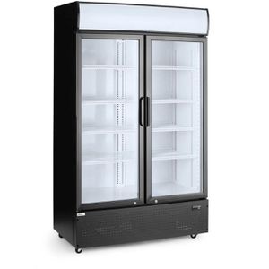 Produktbild für Getränkekühlschrank Arktic 233795, abschließbar, mit Glastür
