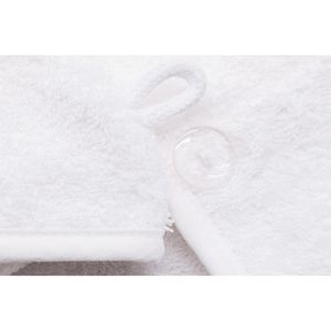 Produktbild für Handtuch Zollner Haarturban, weiß, 23 x 64 cm