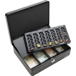 Produktbild für Geldkassette HMF 1001502, mit Zylinderschloss