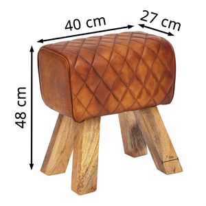 Produktbild für Sitzhocker Wohnling WL6.092, bis 120 kg