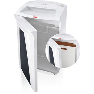 Produktbild für Aktenvernichter HSM Securio B32, 1822111, weiß, mit Rollen