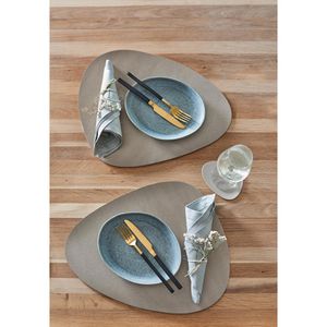 Produktbild für Platzset Zeller 27051, abwischbar, aus Kunstleder