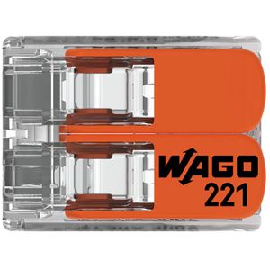 Produktbild für Verbindungsklemme Wago Compact, 221-612/995-010, 2 Leiter